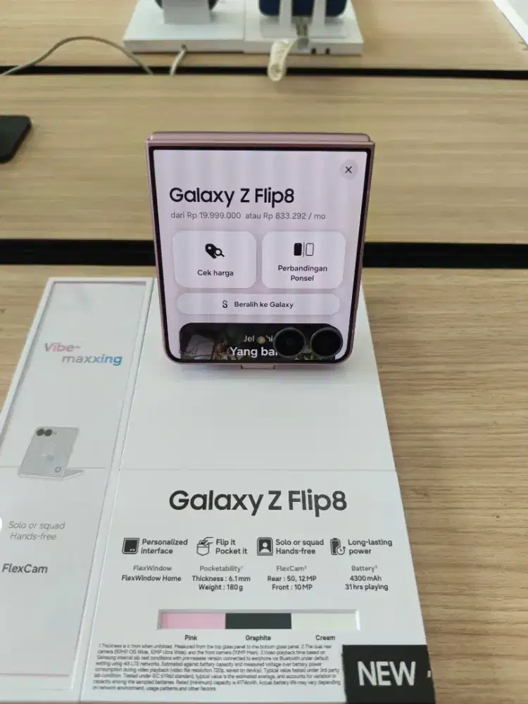 Kredit po samsung z flip 8 promo bunga ringan hingga 0%