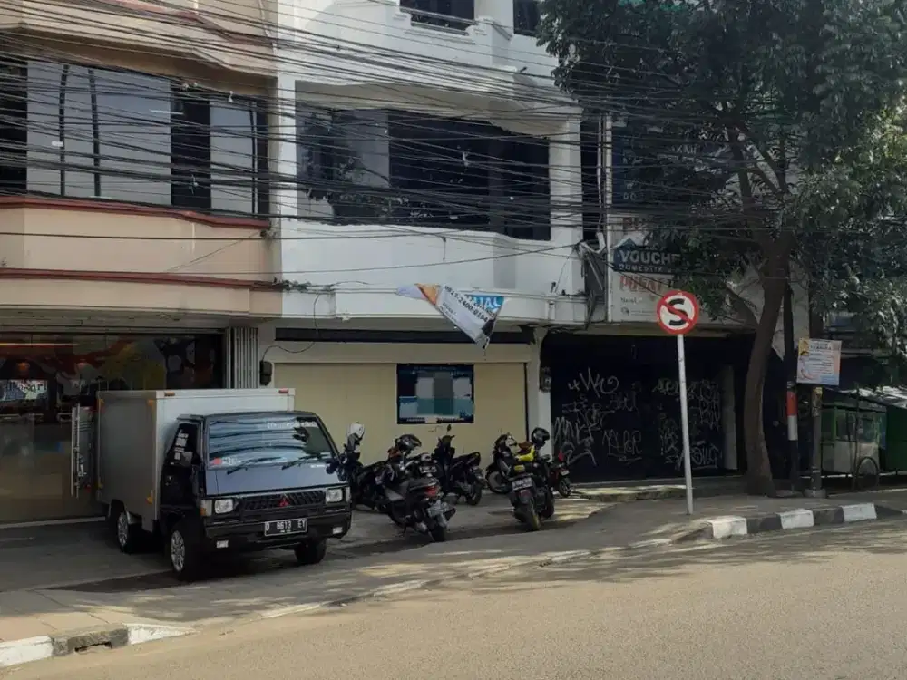 Dijual/Sewa Ruko 3 Lantai Strategis Pinggir Jalan Raya Antapani, Jl. Jakarta Kota Bandung
