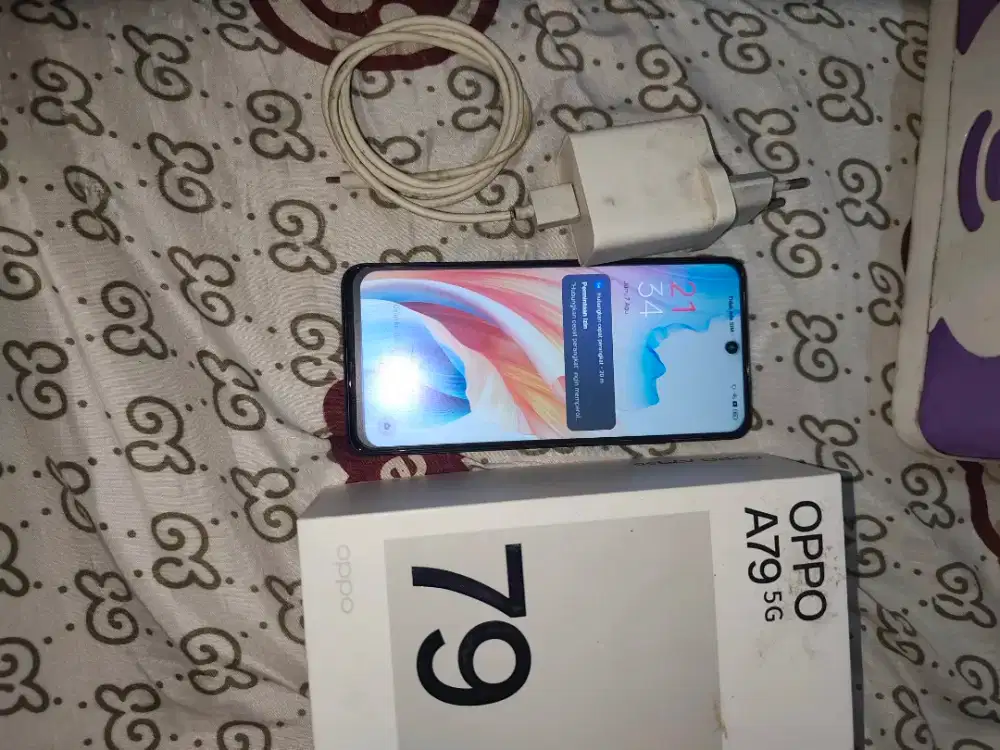 HP OPPO A79 FULL SET SECOND RAM 8+8/256