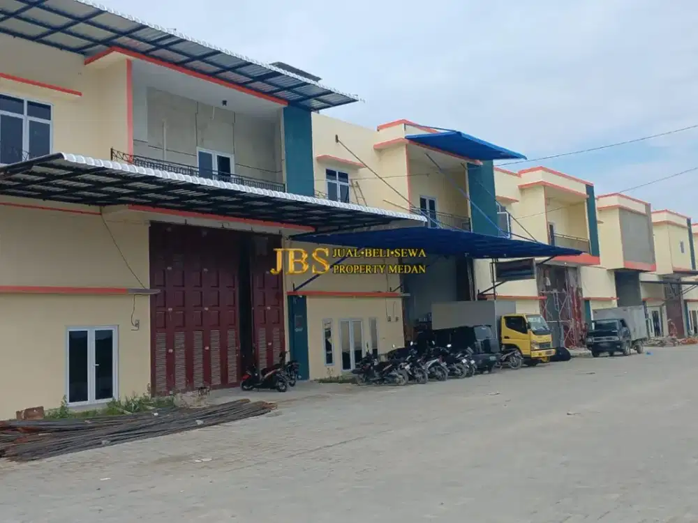 Gudang Dijual di Komplek Pergudangan Paluh Cahaya Mas Jalan Paluh Gelombang - Percut Sei Tuan