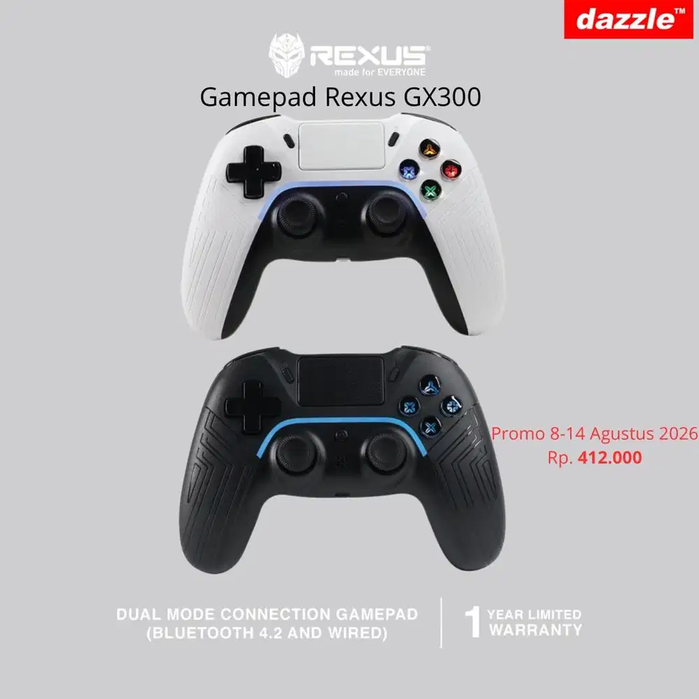 Gamepad Rexus GX300