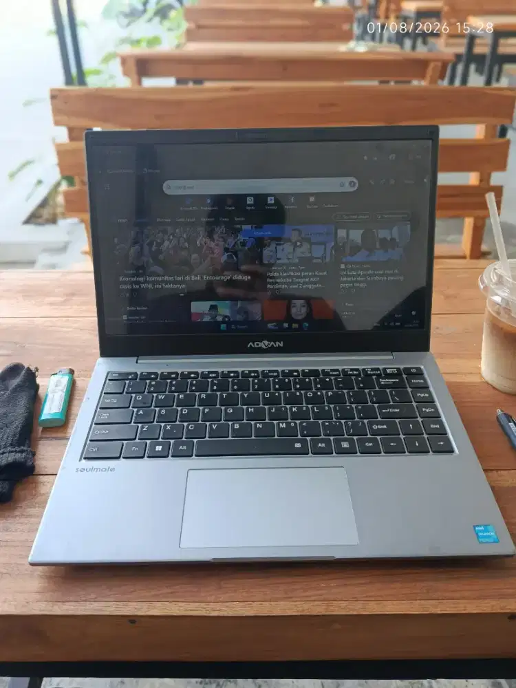 DIJUAL LAPTOP ADVAN 14 INCH – SIAP PAKAI
