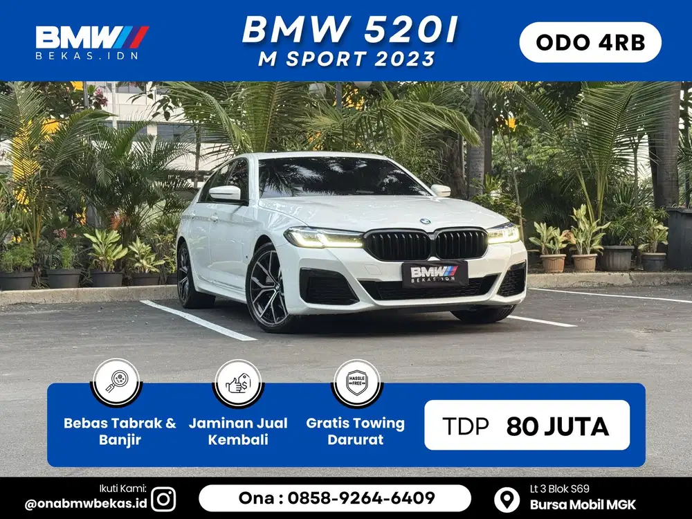 BMW 520i M Sport 2024 Bergaransi
