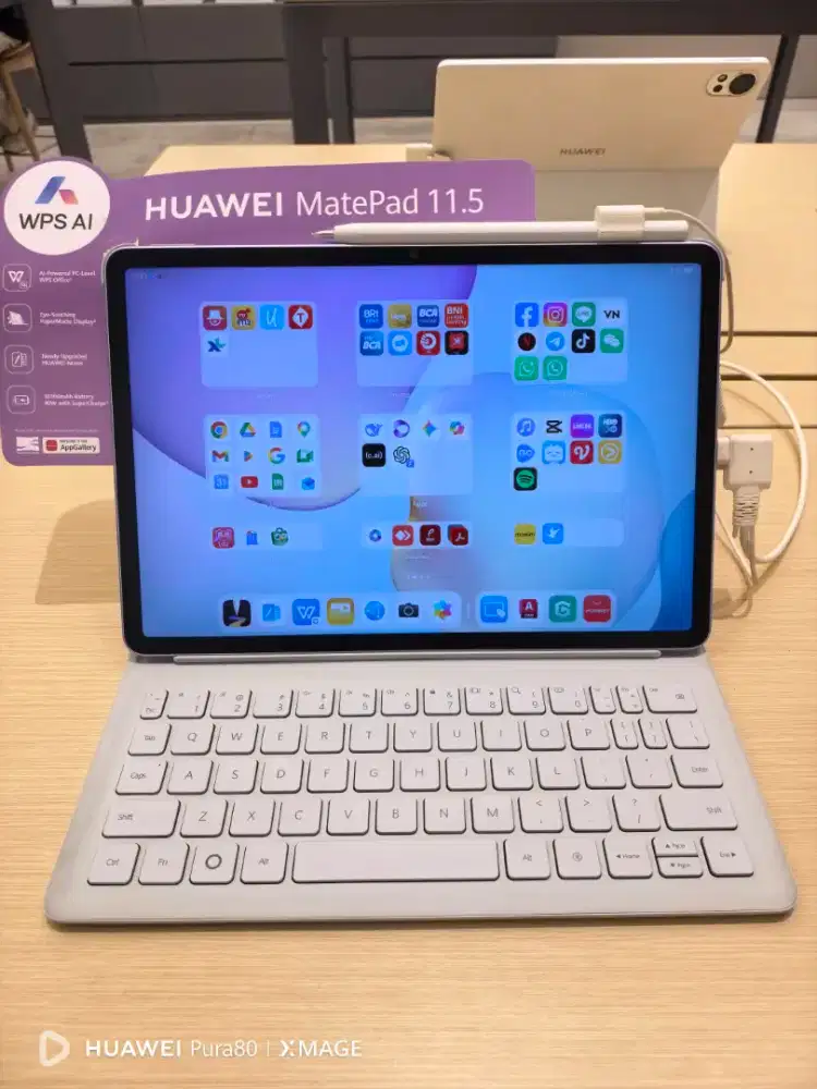 Huawei Matepad 11.5 AG Free pencil dan keyboard