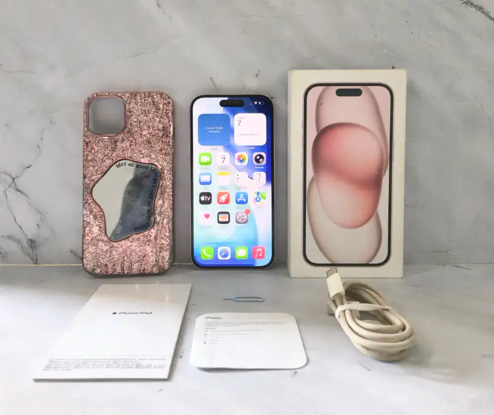 iPhone 15 128GB Ibox | Second Mulus | Garansi Resmi | Original