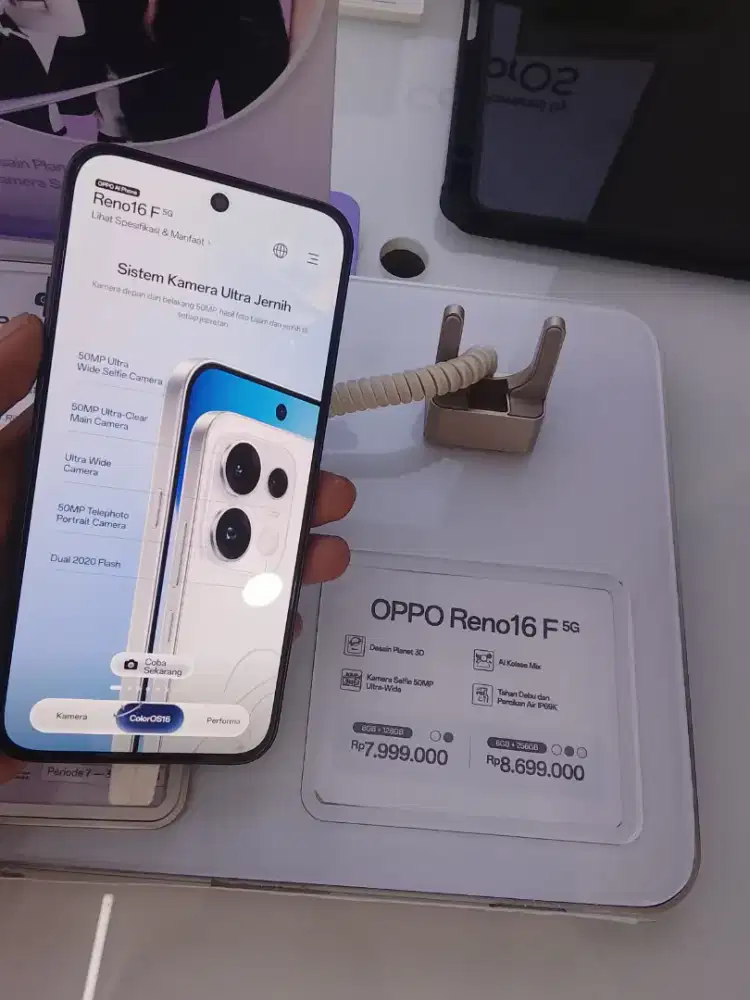 Kredit Oppo reno16 f 5g