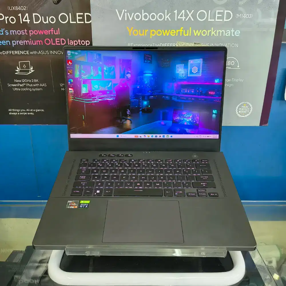 Asus ROG Zephyrus GA503RM RTX3060 Ryzen 9-6900HS SSD1TB Ram16GB 15inc