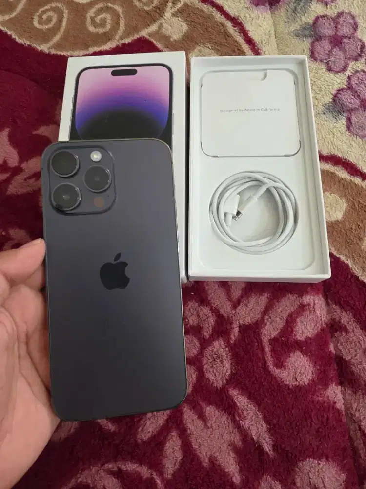 iPhone 14 pro max 256gb battry health 91% mulus like new,lngkap fulset