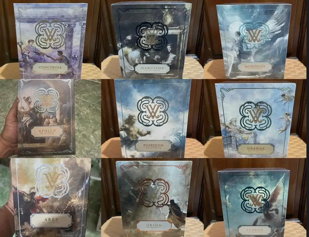Parfum velixir icarus, apollo, narcisus, poseidon, uranus dll