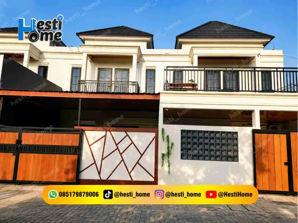 3 Unit Terakhir Rumah Mewah 2 Lt Cuma 700jtan di jantung Pedurungan