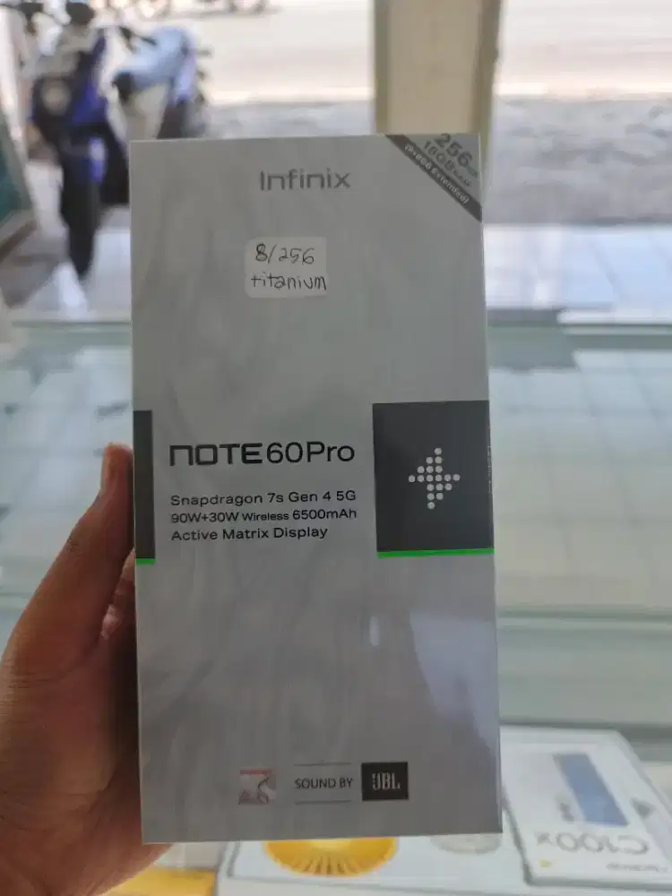 Infinix note 60pro segelbox resmi