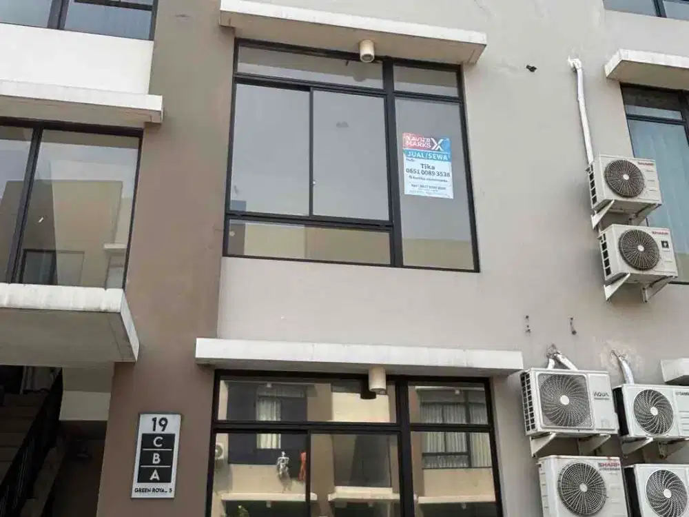 Dijual & disewakan Green Royal Condo House berada di Lantai 2 only !
 5 x 10 m2  Type 2 br luas 50 m2 ada 2 kt 1 km unfurnished cocok utk keluarga kecil, yang cari parkir luas, bosan tinggal di apartemen, ada club house!! Survey yuk!