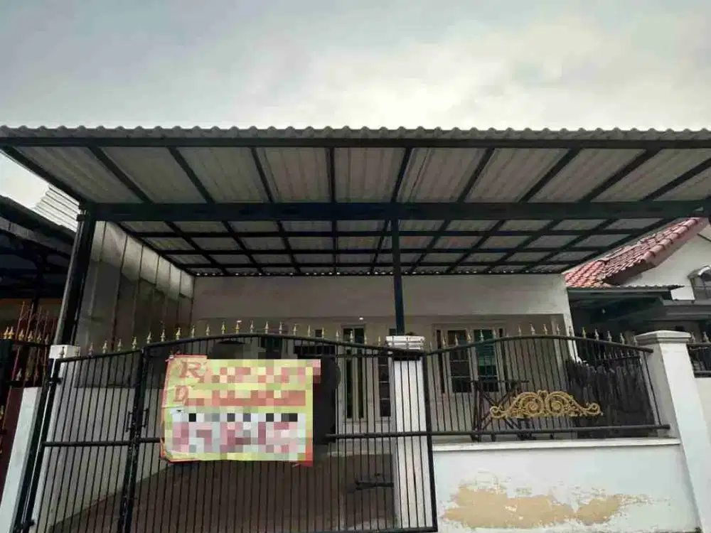 Disewakan Rumah Minimalis 1 Lantai di Cluster Banjar Wijaya