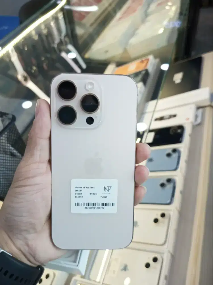 Cicilan iPhone 16 Pro 256GB second tanpa kartu kredit dan DP