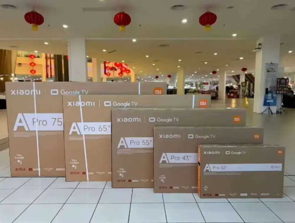 XIAOMI GOOGLE TV A PRO SERIES 32 SAMPAI 75| BERGARANSI RESMI
