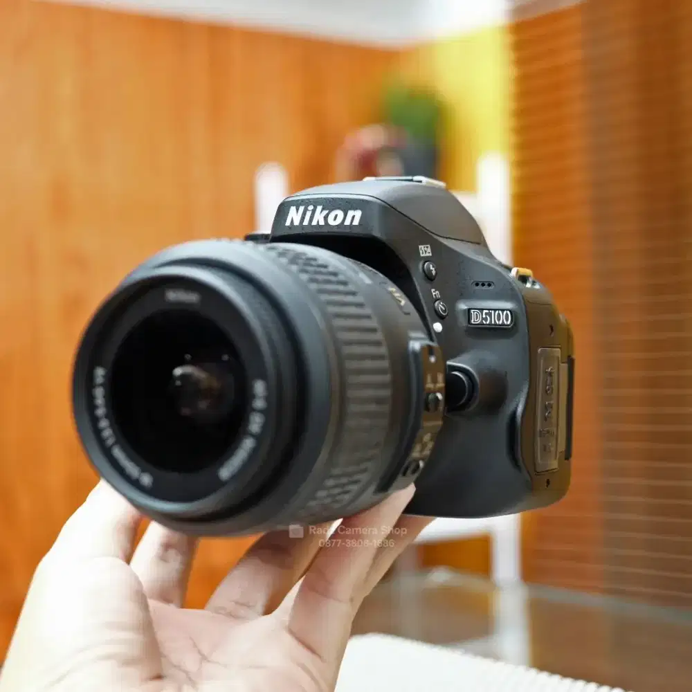 Nikon D5100 Kit 18-55mm VR Mulus Fungsi Normal