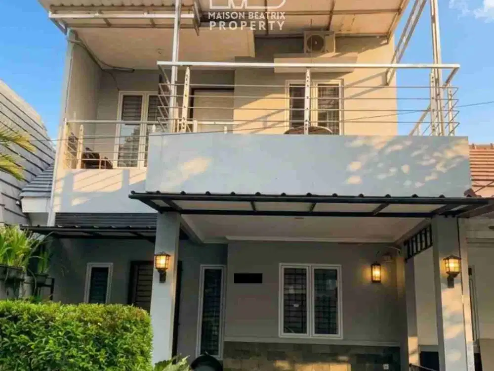 DIJUAL RUMAH DEKAT DG AEON MALL SENTUL, JUNGGLELAND SENTUL, TAMAN BUDAYA SENTUL LOKASI DI CLUSTER VENESIA SENTUL