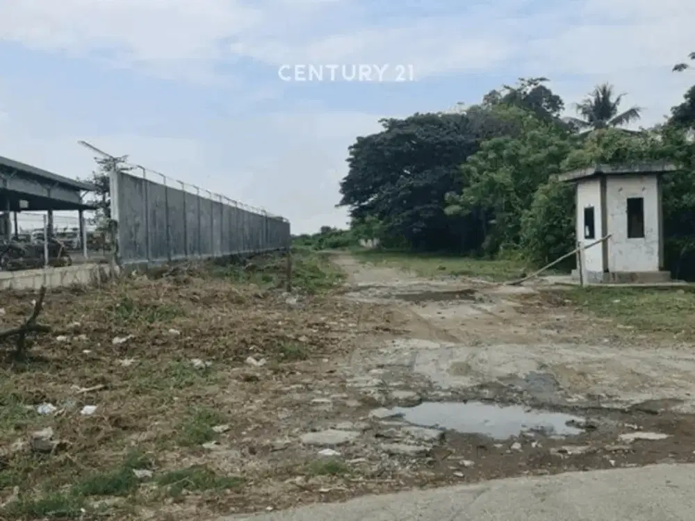 Dijual Lahan Sudah Dibenteng Akses Container 40 Feet Di Cikarang