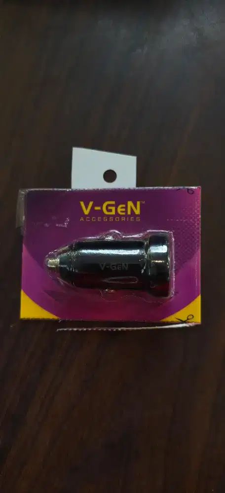 Car Charger V-GeN VCC1-07 Fast Charging Type C PD3.0 20W Charger Mobil