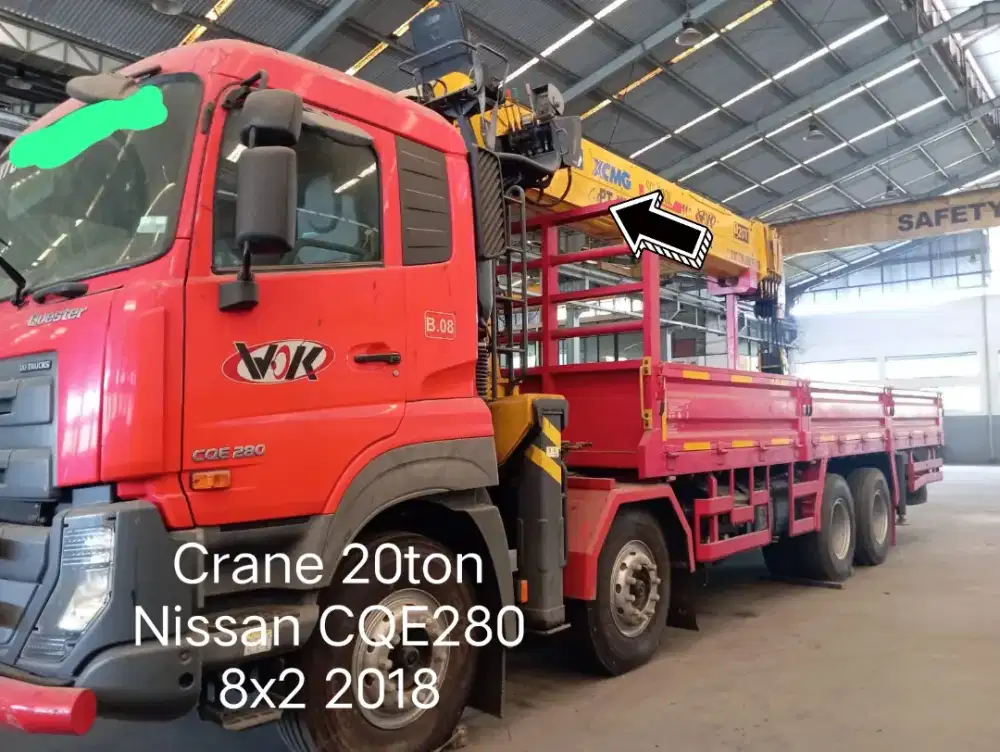 Crane kapasitas 20ton lengkap dg mobil
