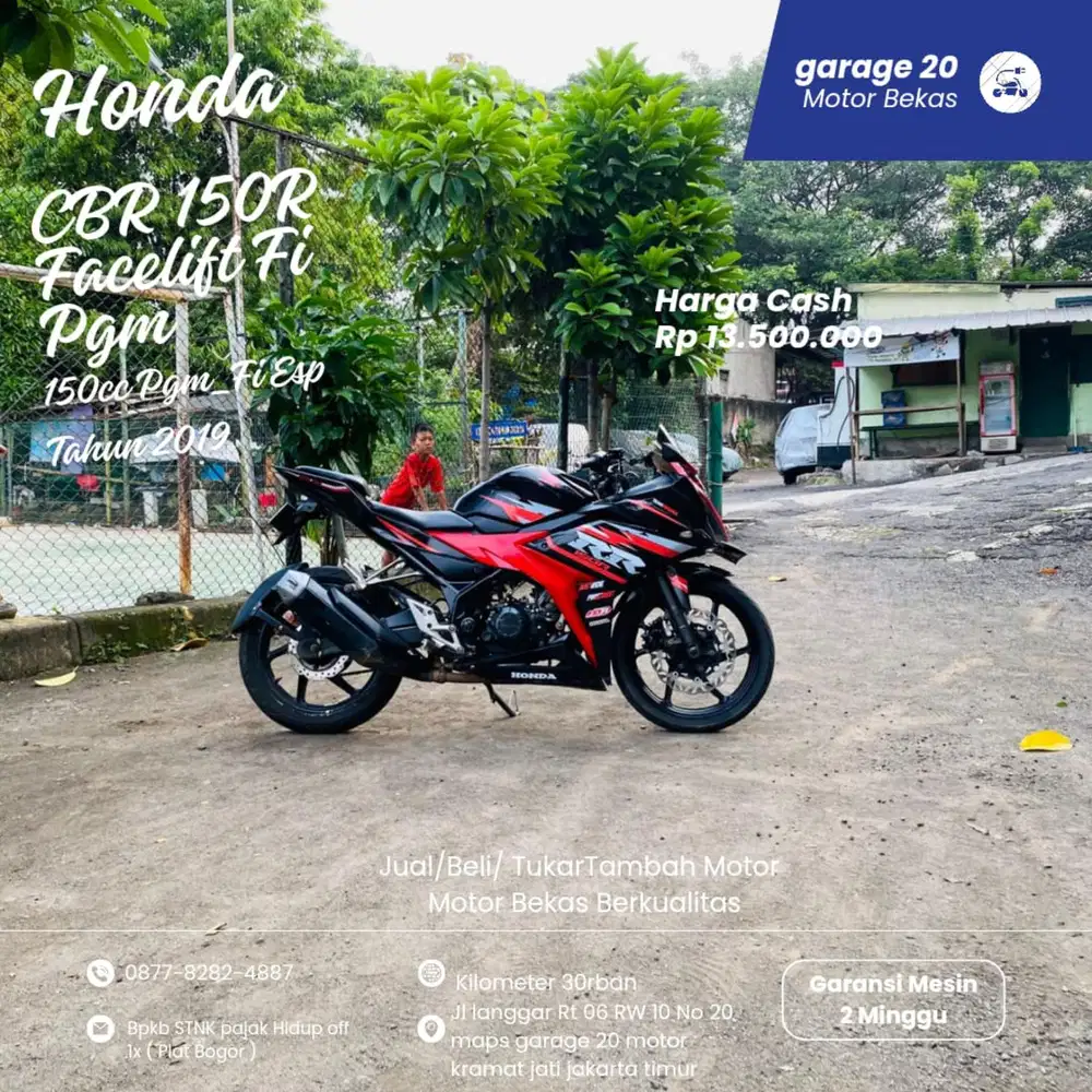 Honda CBR 150R Facelift Pgm_Fi Tahun 2019