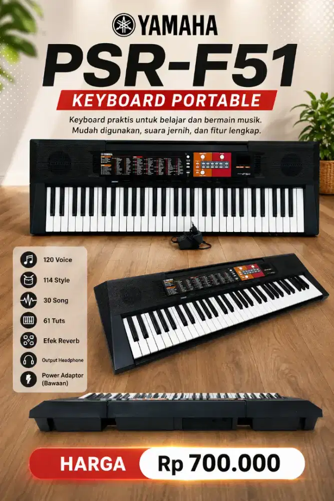 Yamaha PSF F51 bekas mulus