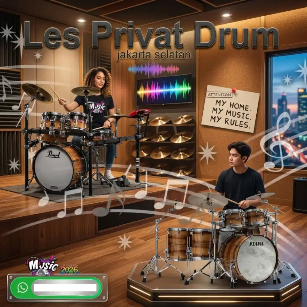 Les Privat Drum Jakarta