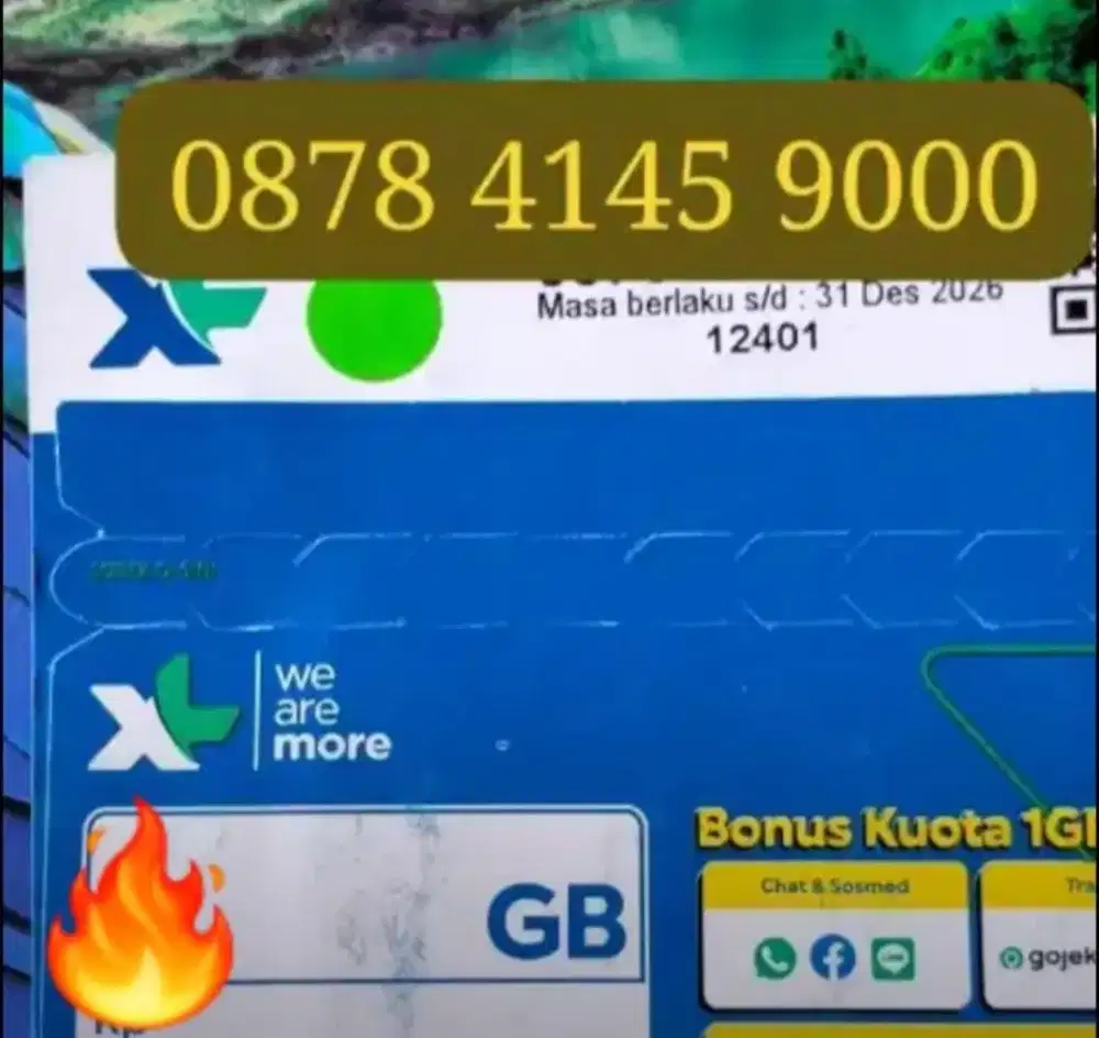 NOMOR CANTIK XL RAPI ISI 3 GB.