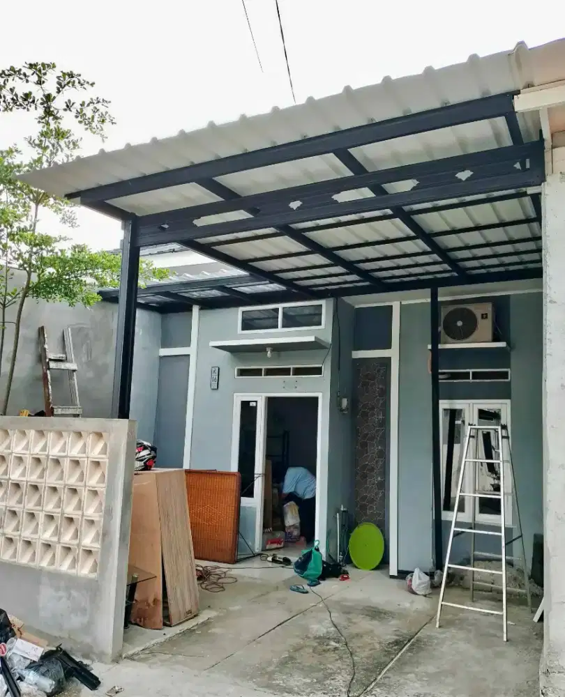 Jasa pasang kanopi baja ringan