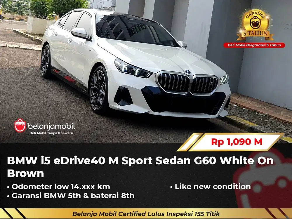 [ LOW KM 14RB ] BMW i5 i 5 eDrive 40 eDrive40 M Sport G60 2024/2025