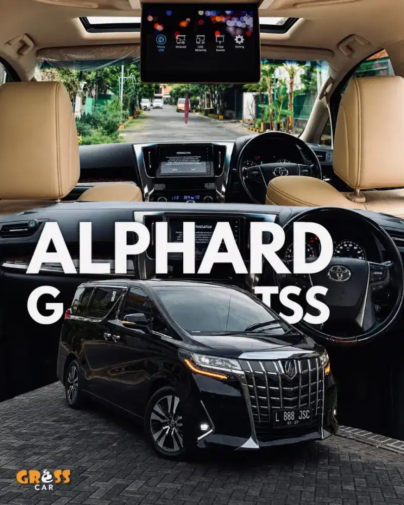 TOYOTA ALPHARD 2.5 G ATPM Tss 2021 pmk 2022