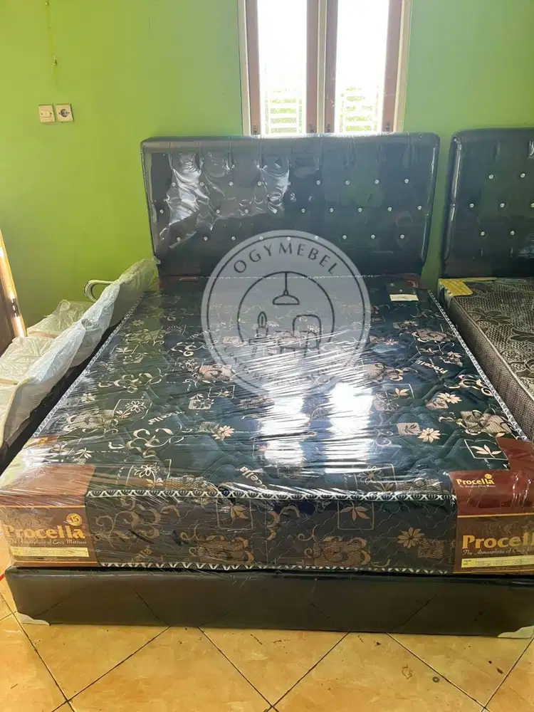 READY DIVAN SET SPRINGBED PROCELLA UK 160 TERMURAH