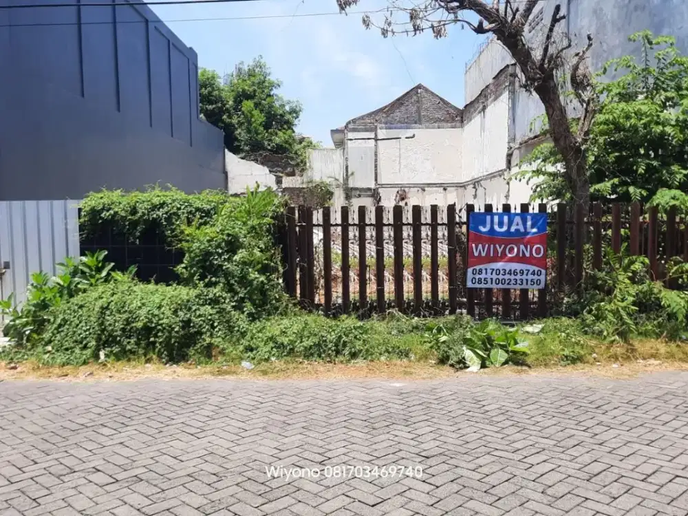 Tanah Manyar Tirtoyoso Selatan STRATEGIS Row Jalan 3 mobil