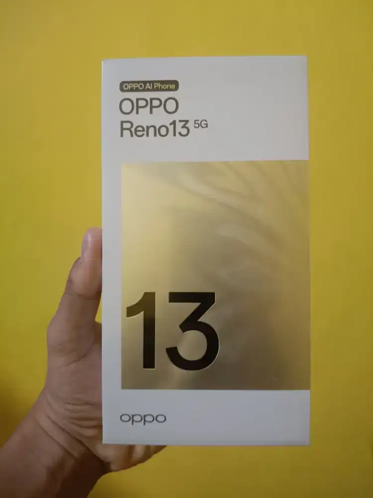BNIB Oppo Reno 13 5G 12/512GB Biru Garansi Resmi Oppo