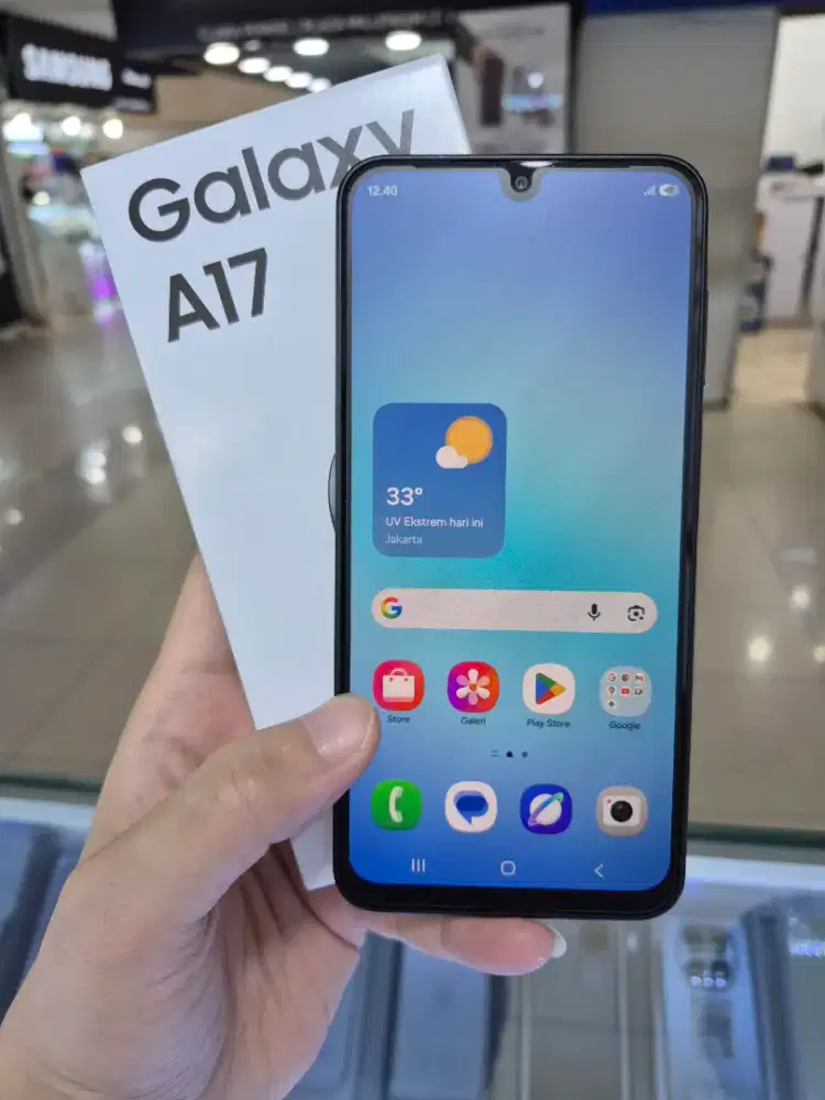 Samsung a17 ram 8/128gb garansi 8 bln