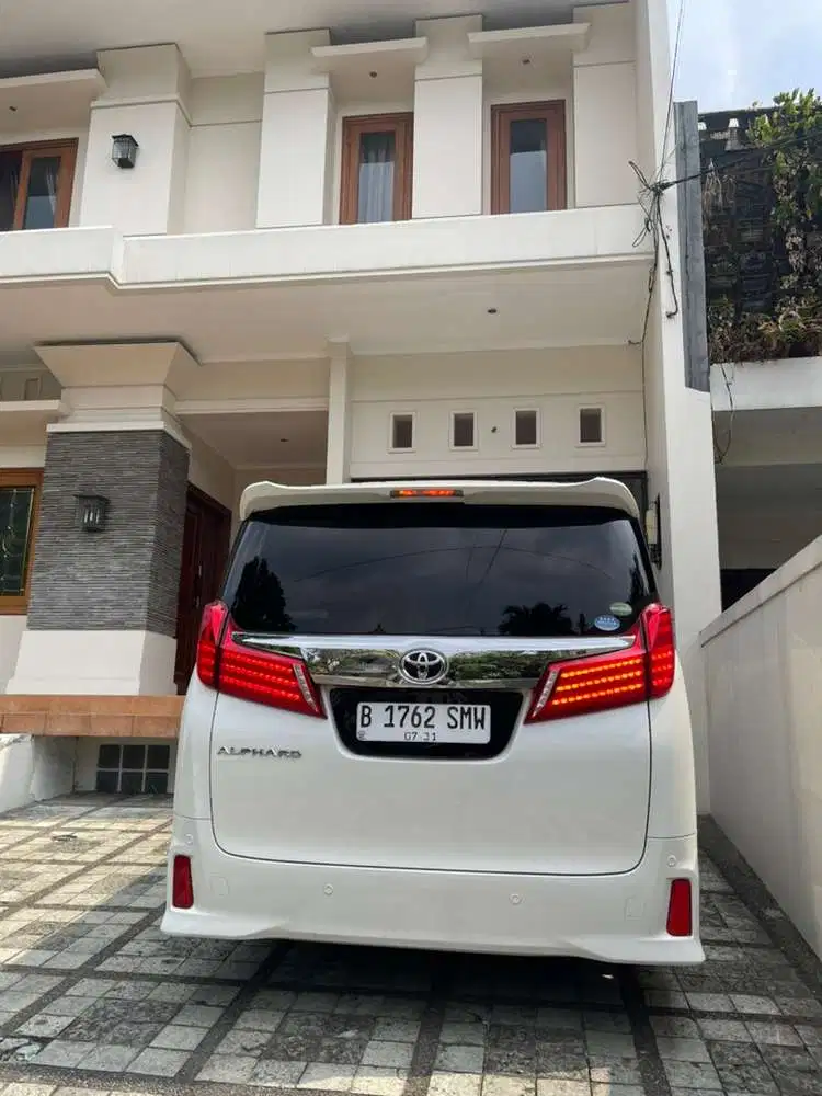 Toyota Alphard 2016 Bensin