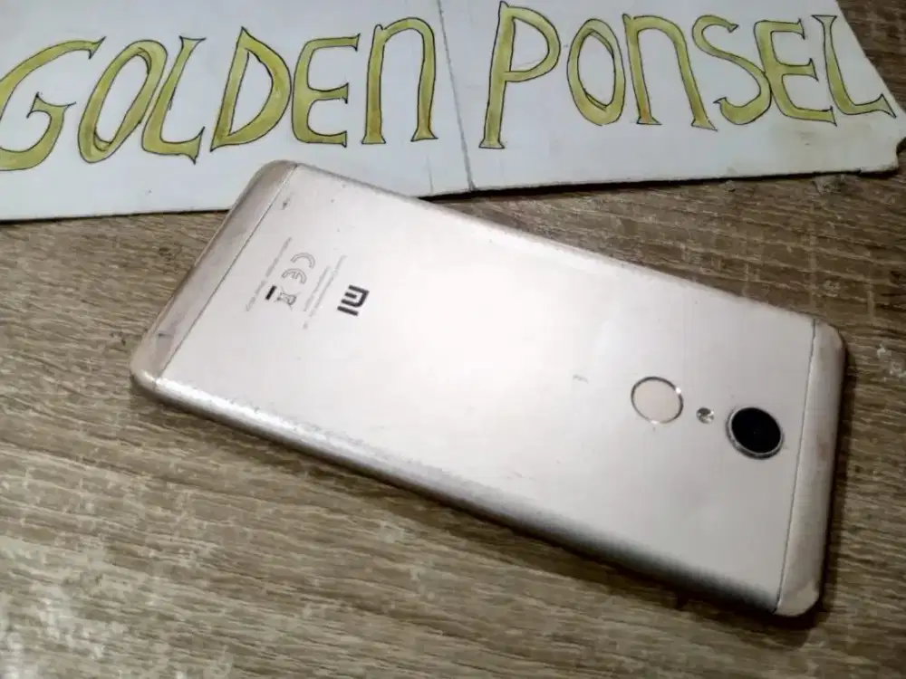 Redmi 5 Plus-Finger.4G.Ram 2/16GB.ORI.GOLDEN PONSEL