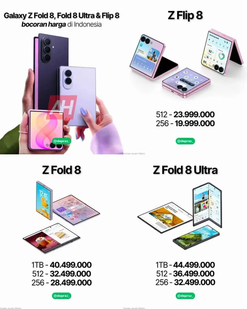 Samaung Zfold/zflip 8
