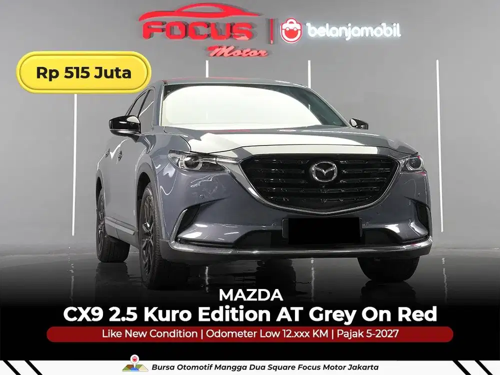 [ LOW KM 12RB ] Mazda CX9 CX-9 CX 9 2.5 Kuro Edition AT 2023/2024