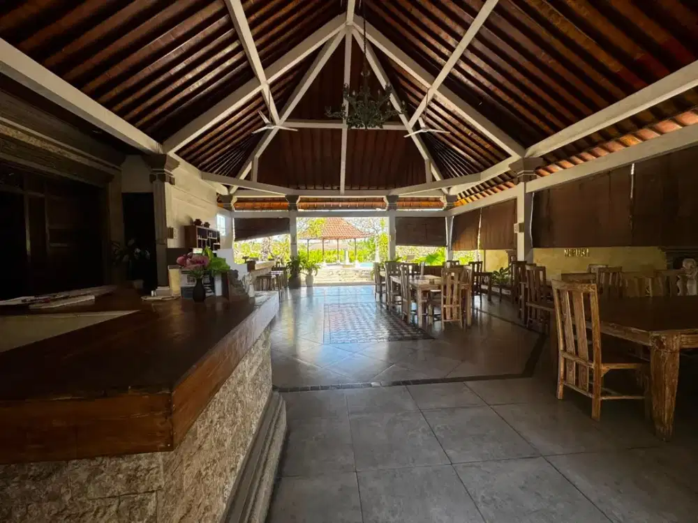 Dijual Resort Bintang 3 di Batu Belig Bali – 26 Unit Kamar & Villa, 300 Meter ke Pantai, SHM, Investasi Hospitality Premium  Kesempatan langka memilik
