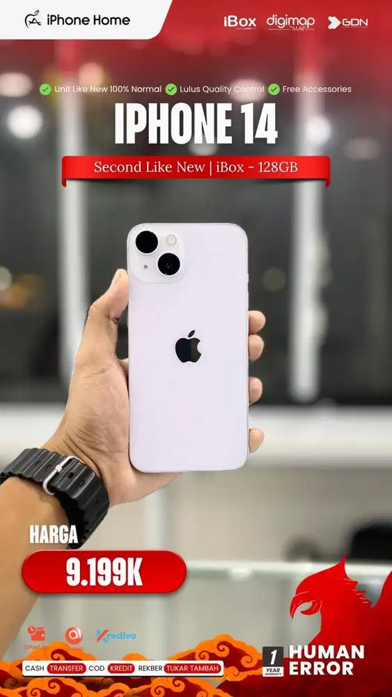 iPhone 14 128Gb iBox Purpple