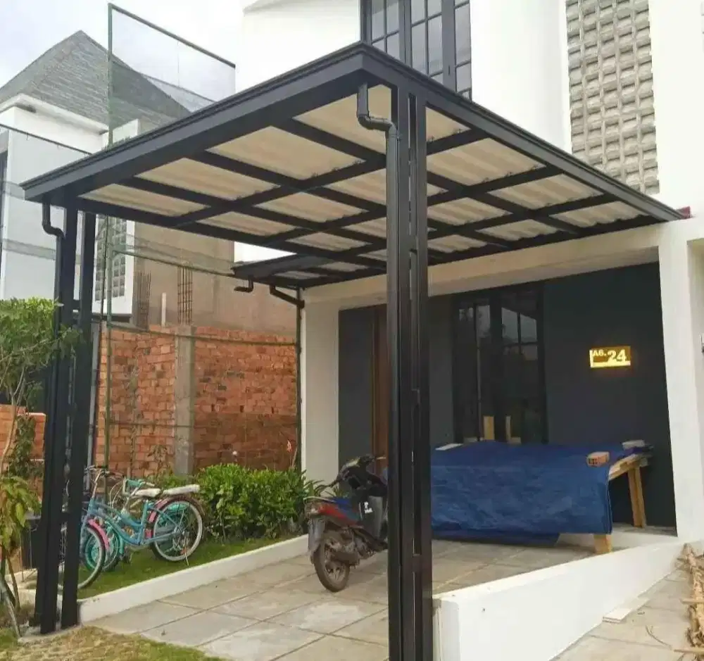 kanopi alderon rs minimalis kardoba 140