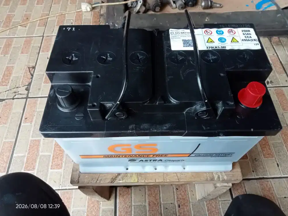 Aki Accu Mobil Kering GS Astra 20HR 65ah CCA 490A Innova Reborn Diesel