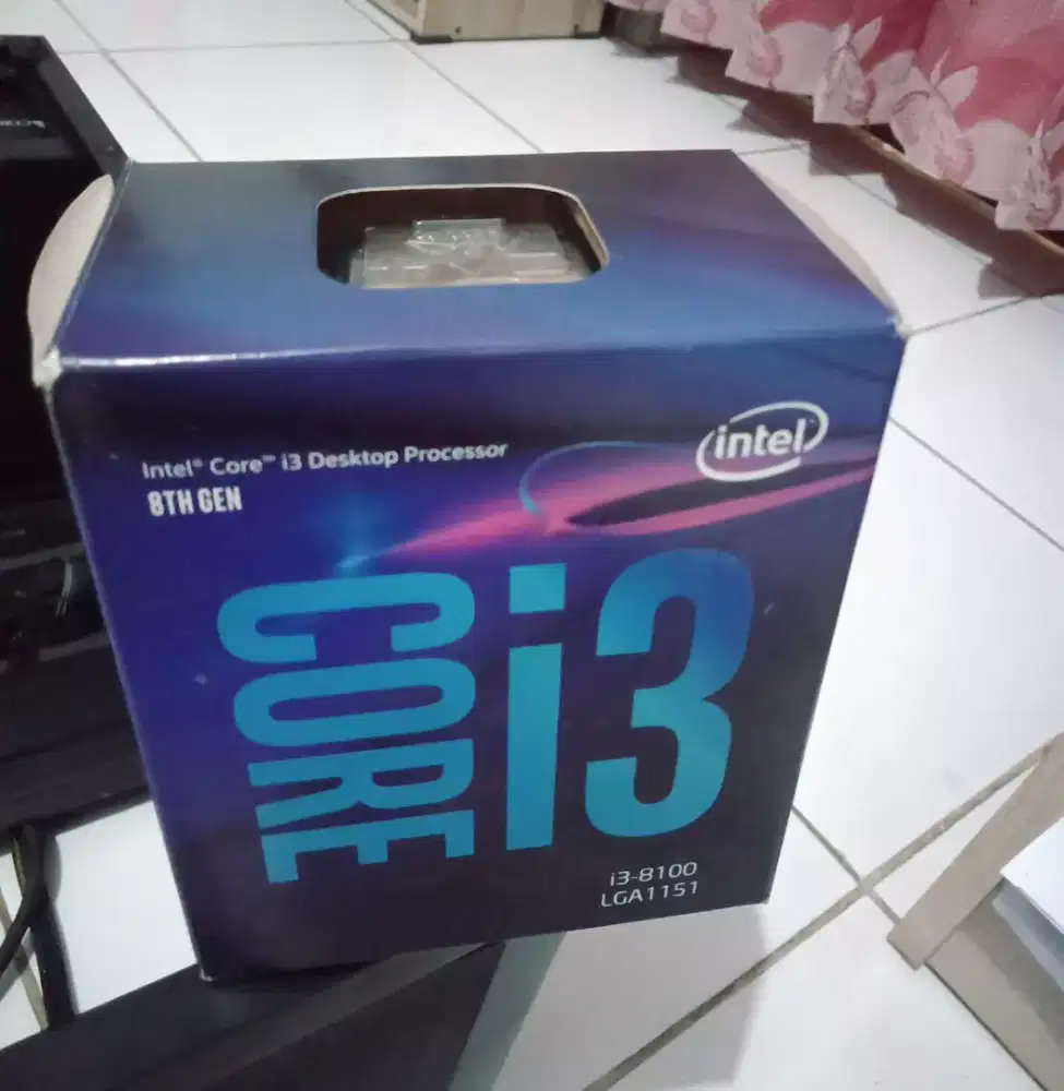 CPU INTEL CORE I3 8100