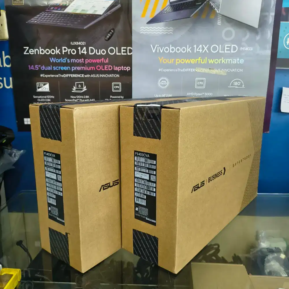 NEW Asus ExperBook P1403CVA i7 gen 13 SSD-512GB RAM-16GB 14inchi