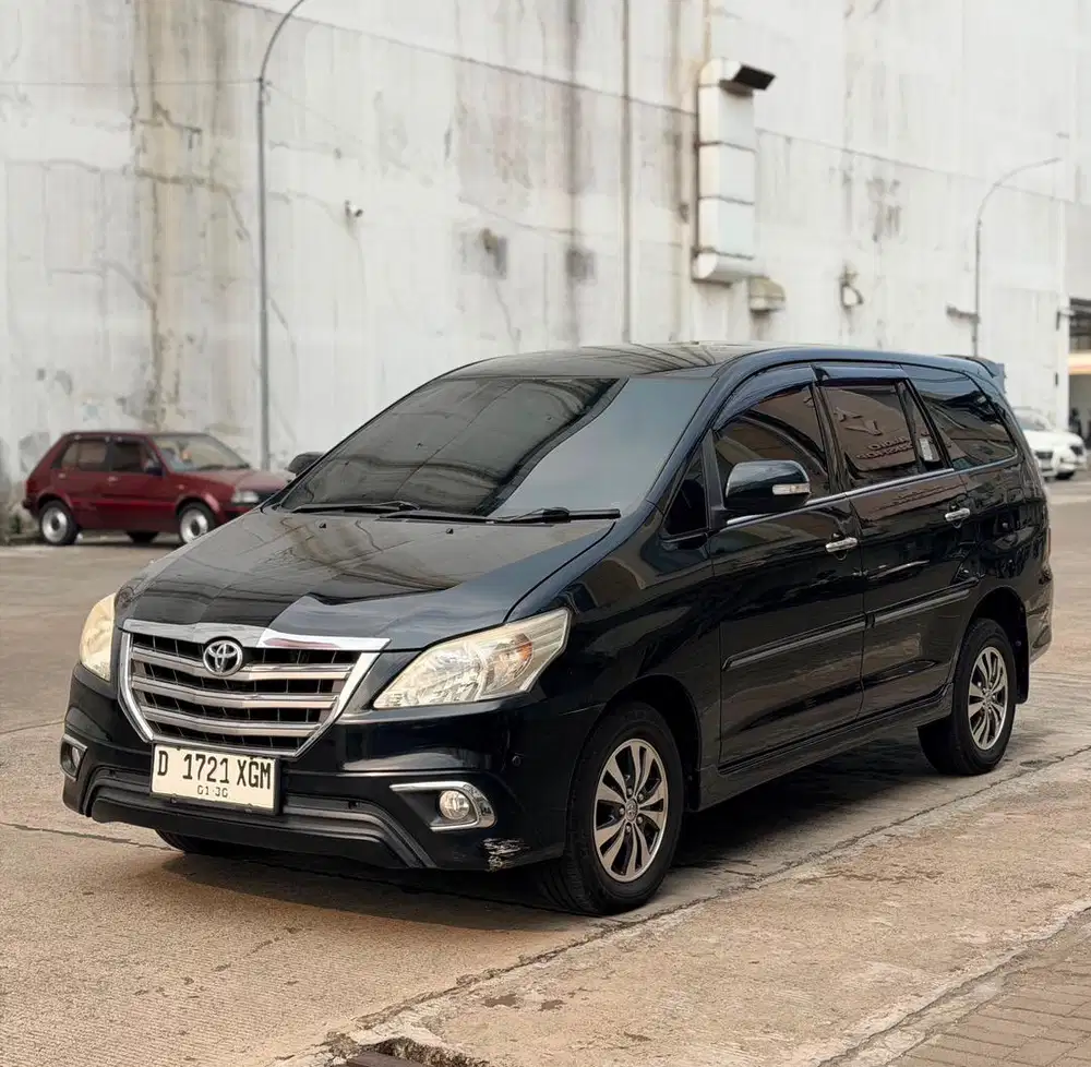 INNOVA V 2.5 DIESEL 2014 AUTOMATIC Km 152 Ribu Servis Ricord