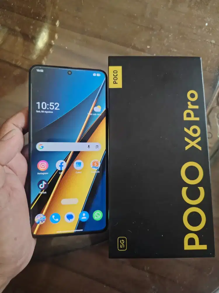 Poco x6 pro 12/512 fullset second