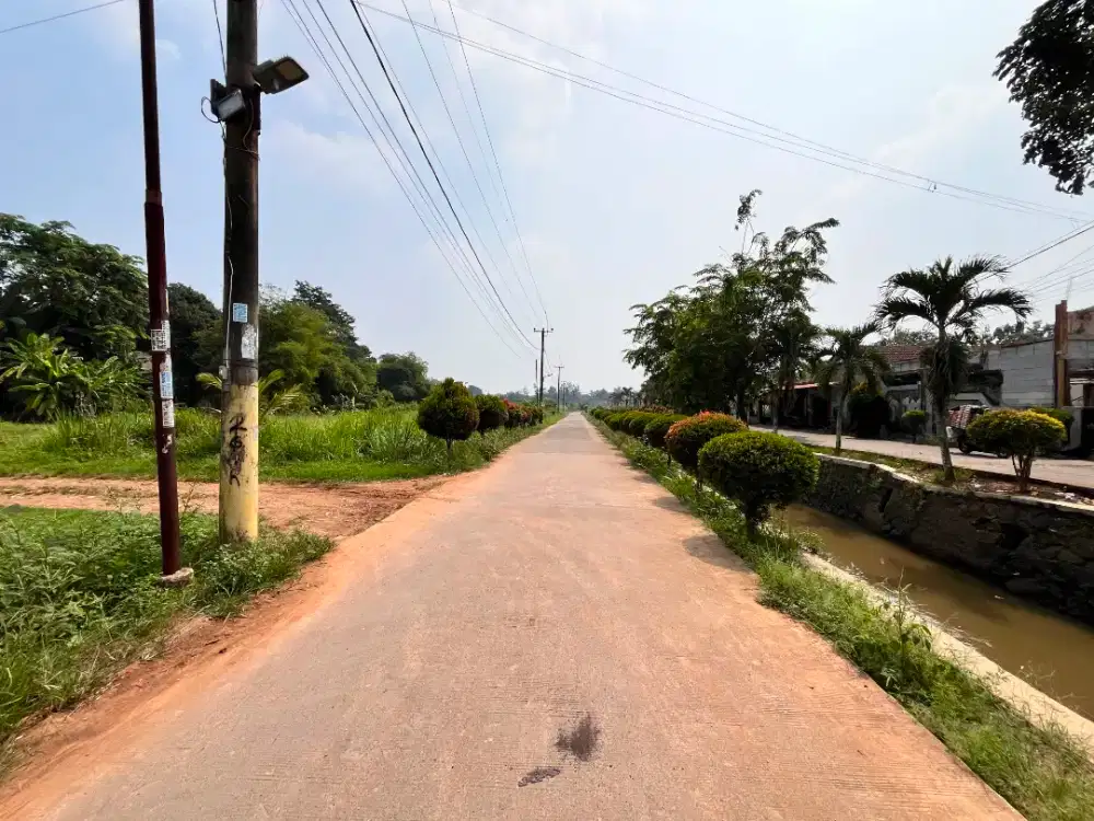 Jual tanah  cantik  buat  rumah  tinggal  dan  kontrkan