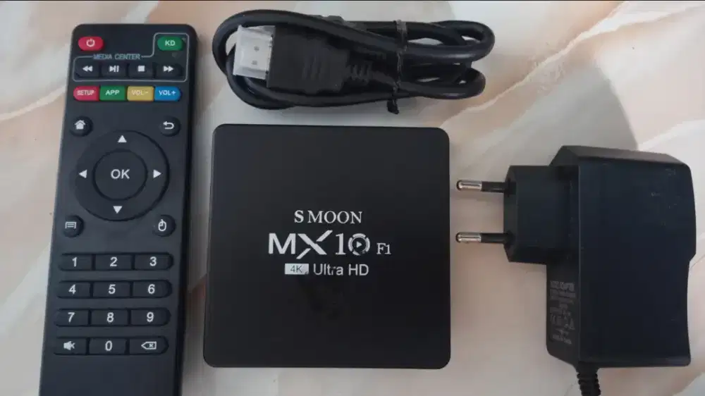 STB ANDROID MX10 F1 - RAM 4/32 OS 10 ULTRA HD