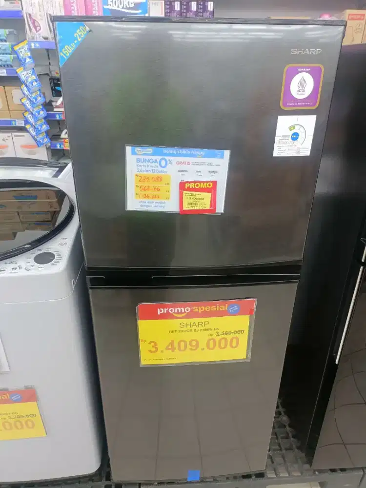 Promo Cicilan Kulkas Sharp Dengan INDODANA SYARAT KTP
